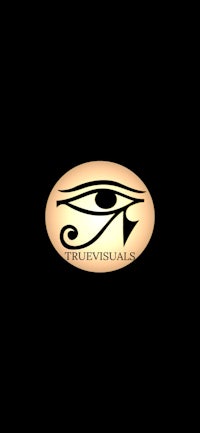 truevisions logo on a black background